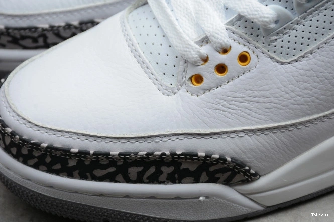 Rep TBK LASER ORANGE (W) JORDAN AIR 3 RETRO CK9246-108 0802